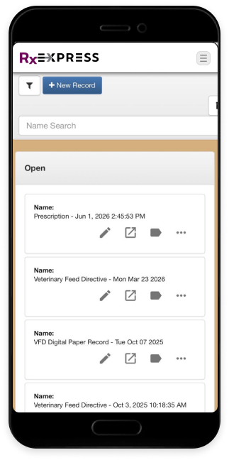 RxExpress mobile app screenshot 1