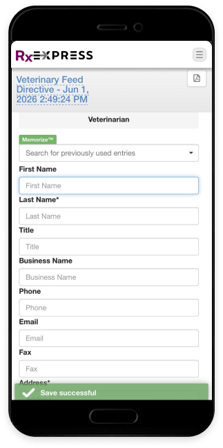 RxExpress mobile app screenshot 2